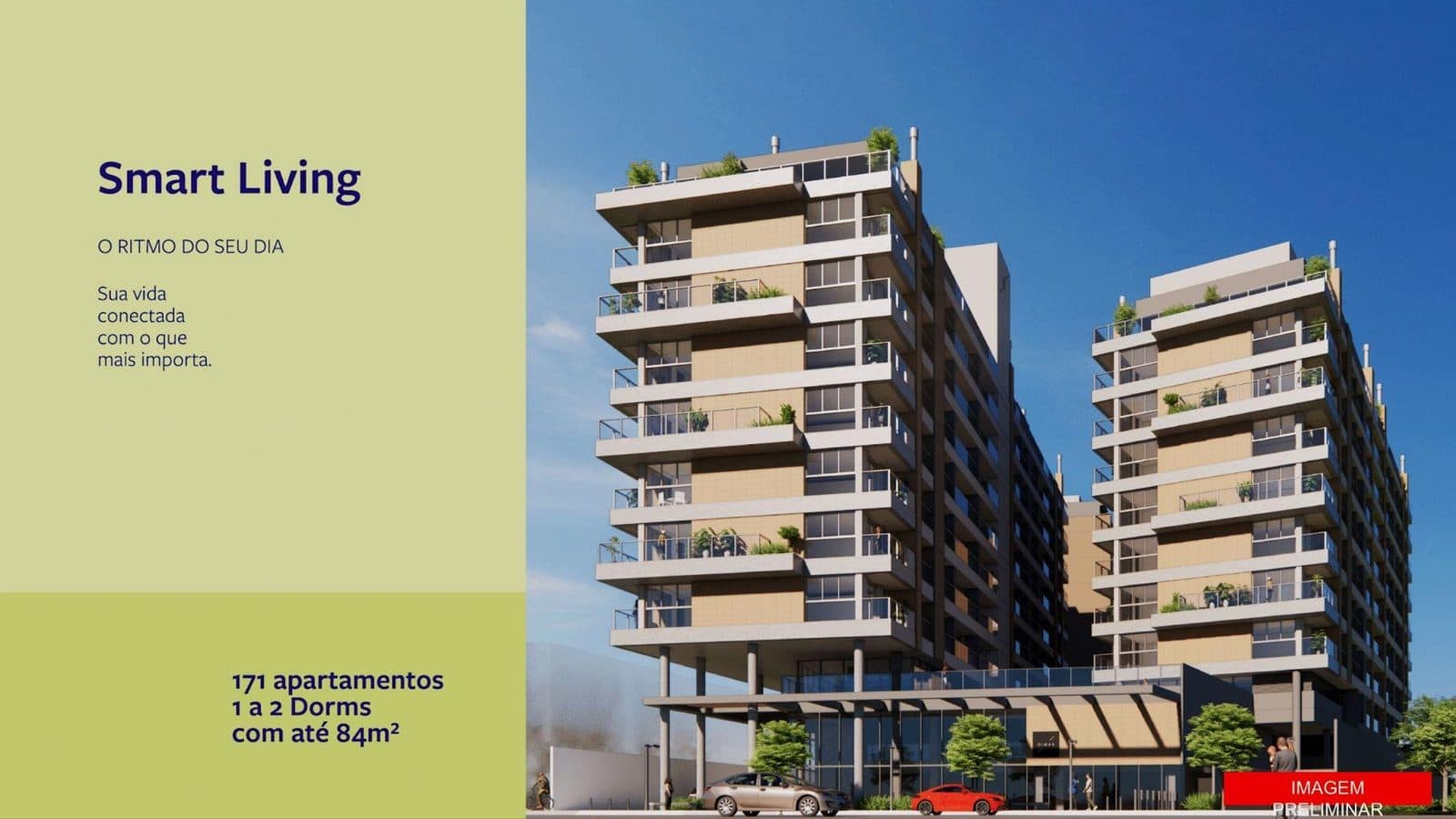 Fachada do D'Pace Smart Living